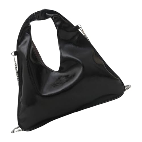 Zenlir Damen Aus Totten Handtaschen Ledertaschen Geldbörse Stilvolle Lässige Trendy Trendy Schultern Taschen Crossbody Tasche Mit Abnehmbaren Ketten Reißverschluss Schulter Kunstlederbörsen von Zenlir