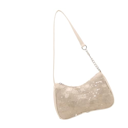 Zenlir Glitzernde Crossbody Tasche Mehrweg Carry Carry Leichter Achselbaus Für Essentials Telefonschlüssel Und Kosmetik Glitzernde Handtasche von Zenlir