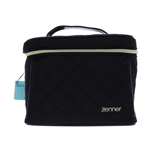 Zenner Schminktasche mit Spiegel – kompakter Schmink Tasche mit praktischem Organizer für Damen – ideale kleine Make up Organizer Tasche für Pflege, Make-up & Medikamente von Zenner