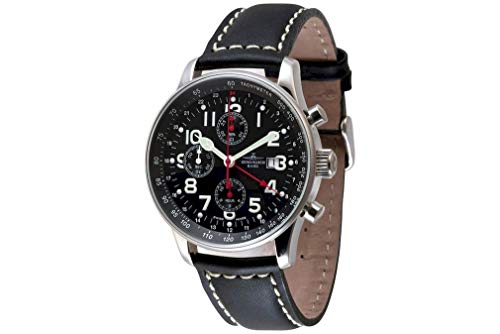 Zeno-Watch - Armbanduhr - Herren - X-Large Pilot Chronograph GMT - P753TVDGMT-a1 von ZENO-WATCH BASEL