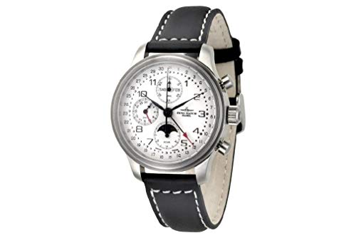 Zeno Watch Basel Herren Uhr Analog Automatik mit Leder Armband 9557VKL-e2 von Zeno Watch Basel