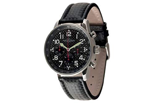 Zeno Watch Basel Herren Uhr Analog Automatik mit Leder Armband P559TH-3-s1 von Zeno Watch Basel