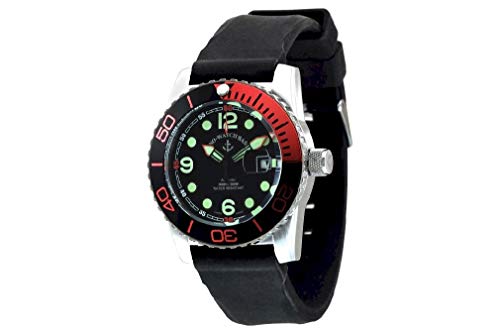 Zeno Watch Basel Herren Uhr Analog Automatik mit Silikon Armband 6349-3-a1-5 von Zeno Watch Basel