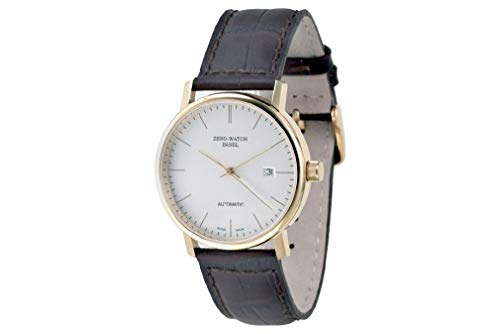 Zeno-Watch Herrenuhr - Bauhaus Automatic Gold Plated - 3644-Pgr-i3 von Zeno