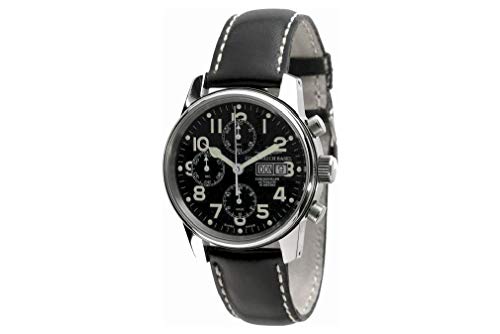 Zeno-Watch Herrenuhr - Classic Chronograph Day-Date - 6557TVDD-a1 von Zeno