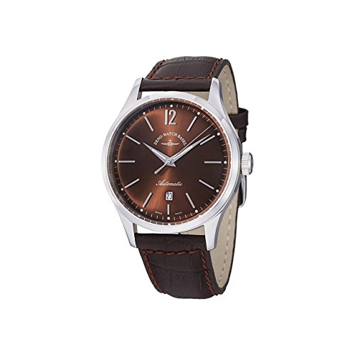 Zeno-Watch Herrenuhr - Event Gentleman Automatic 43 Brown - 6564-2824-i6 von Zeno