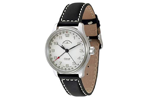 Zeno-Watch Herrenuhr - NC Retro Pointer Date - 9554Z-e2 von Zeno