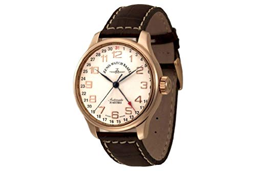 Zeno-Watch Herrenuhr - OS Retro Pointer Date Gold Plated - 8554Z-Pgr-f2 Zeno-Watch Herrenuhr - OS Retro Pointer Date Gold Plated - 8554Z-Pgr-f2 von Zeno