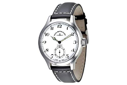 Zeno-Watch Herrenuhr - Oversized Retro Winder Retro Numbers - 8558-6-pol-i2-num von Zeno