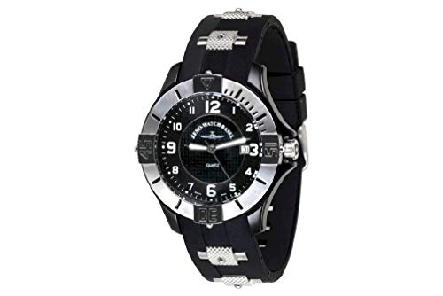 Zeno-Watch Herrenuhr - Quartz 1 Date - 5415Q-BKS-h1 von Zeno