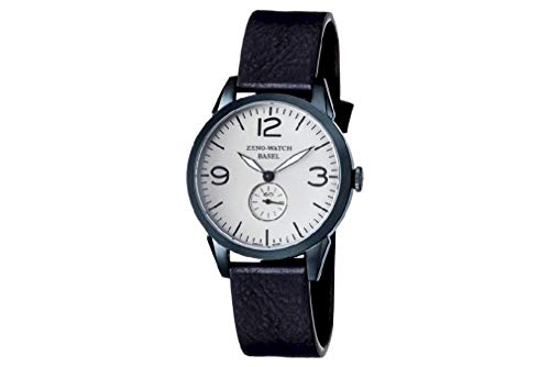 Zeno-Watch Herrenuhr - Vintage Line Small Second Blue - 4772Q-bl-i3 von Zeno