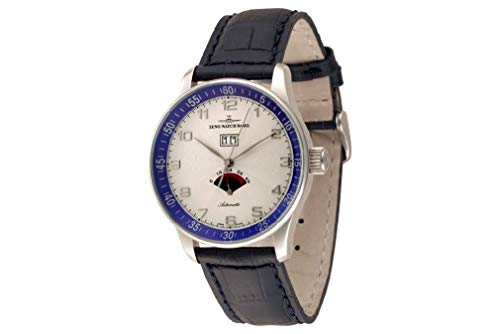 Zeno-Watch Herrenuhr - X-Large Retro Big Date Power Reserve - P590-g2-4 von Zeno