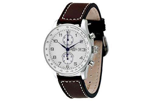 Zeno-Watch Herrenuhr - X-Large Retro Chronograph Bicompax - P557BVD-e2 von Zeno