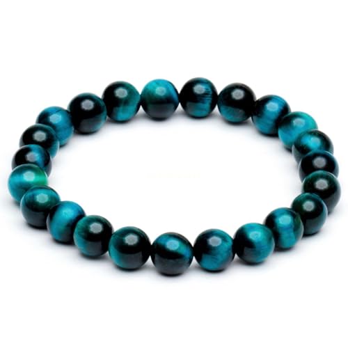 Zentana Balance-Armband – Tigerauge blau – Falkenauge – Entschlossenheit Zentana Balance-Armband – Tigerauge blau – Falkenauge – Entschlossenheit von Zentana