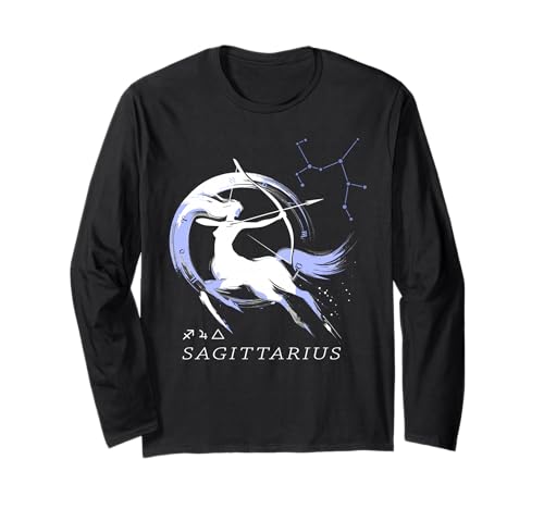 Schütze Frau – Astrologie-Girl, Sternzeichen Schütze Langarmshirt Schütze Frau – Astrologie-Girl, Sternzeichen Schütze Langarmshirt von Zentauren-Girl – Sternzeichen der Mythologie