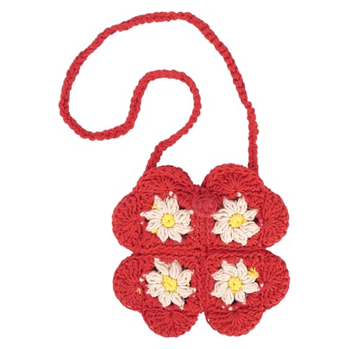 Zeph Hosea Mini-Umhängetasche, modische Blumen-Handtasche, Mädchen, kleine Geldbörse, Münzgeldbörse, V-Rot Zeph Hosea Mini-Umhängetasche, modische Blumen-Handtasche, Mädchen, kleine Geldbörse, Münzgeldbörse, V-Rot von Zeph Hosea