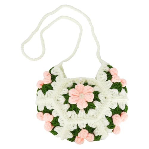 Zeph Hosea Mini-Umhängetasche, modische Blumen-Handtasche, Mädchen, kleine Geldbörse, Münzgeldbörse, W-weiß Zeph Hosea Mini-Umhängetasche, modische Blumen-Handtasche, Mädchen, kleine Geldbörse, Münzgeldbörse, W-weiß von Zeph Hosea