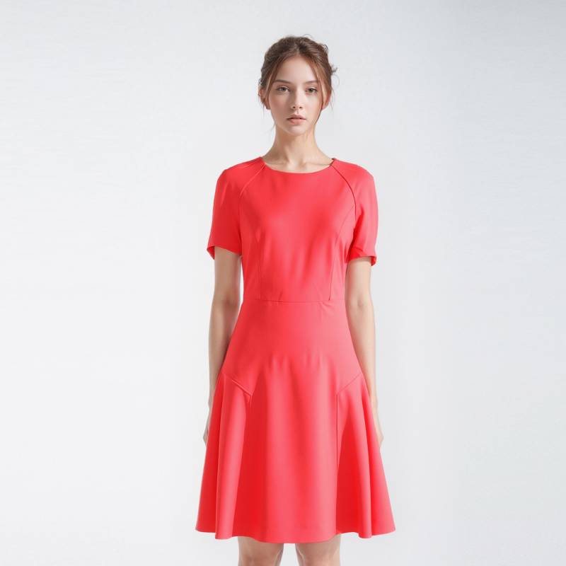 Kate Inspirierte Rotes Skater Kleid/ Eugenia Kleid Nach Maß/ Swing 50Er Jahre Duchess Of Cambridge von Zepherra