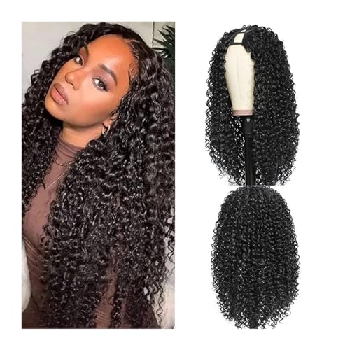 Natural Looking & Comfortable | Long Lasting Quali 12-30 Zoll lange lockige Perücken for Frauen, Hochtemperaturfaser-V-Teil-Perücke, Kunsthaar-Perücke transform Your Look with High-Quality Wigs(26inch von Zephyria
