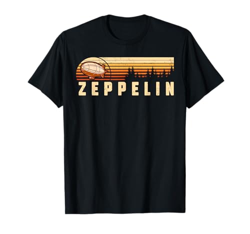 Vintage Zeppelin Graphic Herren Damen T-Shirt T-Shirt Vintage Zeppelin Graphic Herren Damen T-Shirt T-Shirt von Zeppelin Rocks Gifts Shirts Mens Womens
