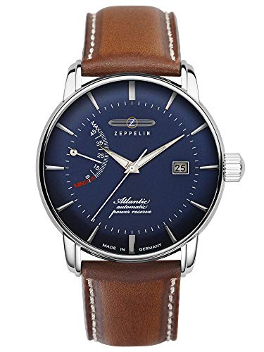 Zeppelin Herren-Armbanduhr Atlantic Automatik Power Reserve 8462 von Zeppelin