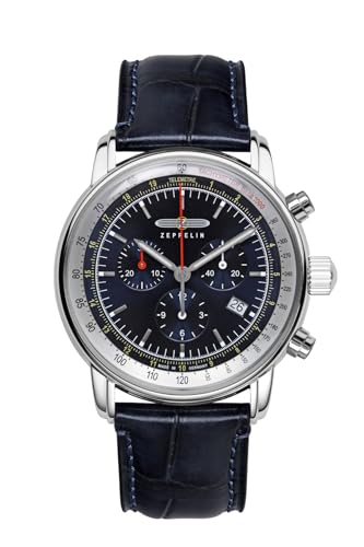 Zeppelin Herrenuhr LZ 14 Marine Chronograph Blau 8888-3 von Zeppelin