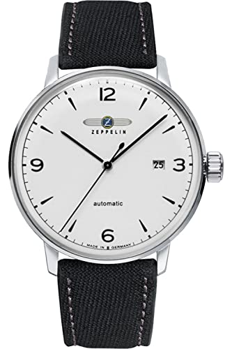 Zeppelin lz129 Hindenburg Herren Uhr analog Automatik mit Nylon Armband 8064-1n von Zeppelin