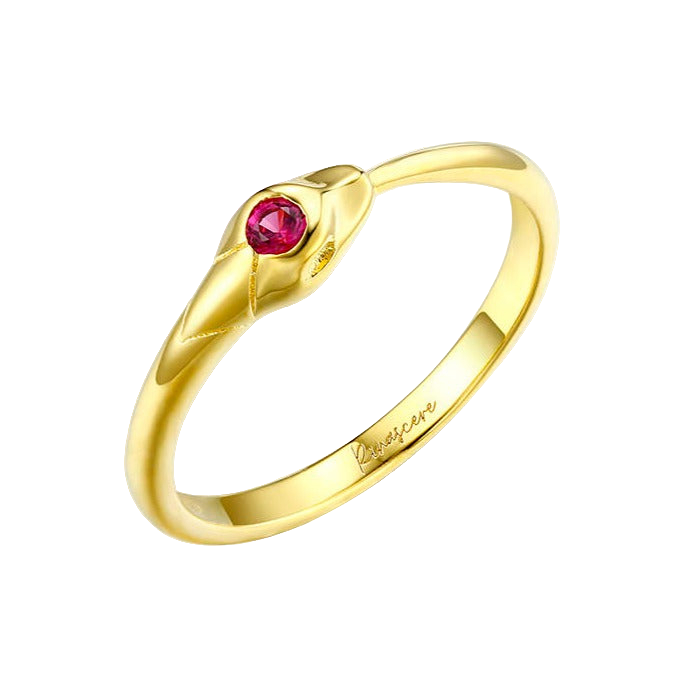 OUROBORUS RING - White - 7 - Zepplin The Label - Rings OUROBORUS RING - White - 7 - Zepplin The Label - Rings von Zepplin The Label