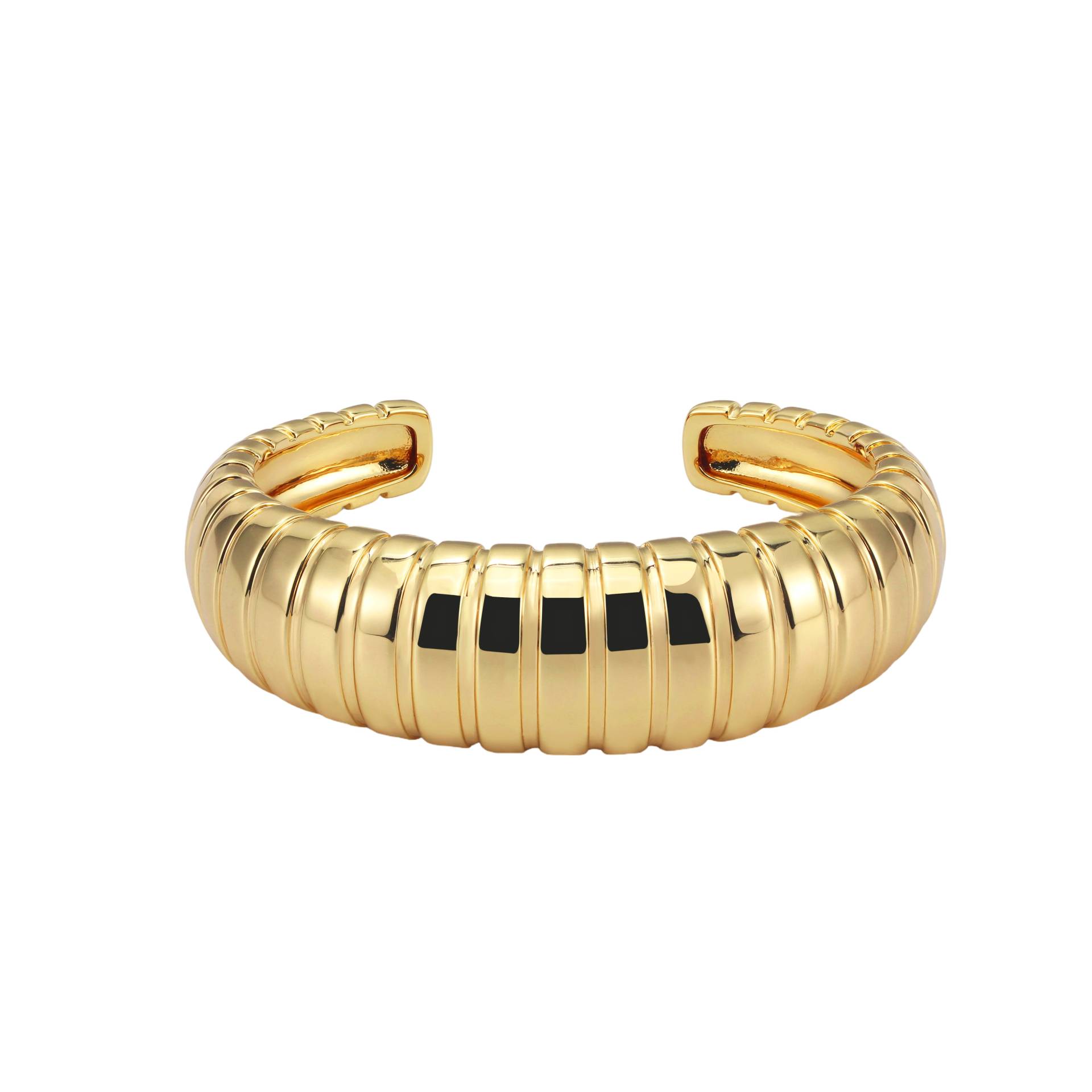 SAPPHO CUFF - Gold - Zepplin The Label - Bracelets SAPPHO CUFF - Gold - Zepplin The Label - Bracelets von Zepplin The Label