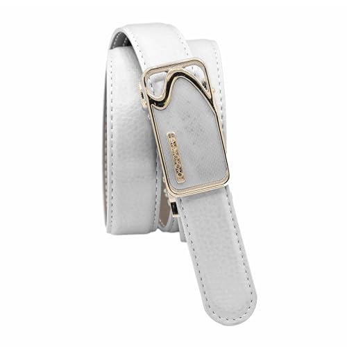 Zerimar Gürtel Damen Dünn | Echt Leder | Jeansgürtel Damen | 24mm Breit | Verstellbar | Handgefertigt | Trinquet Hebel | 100% Rindsleder von Zerimar