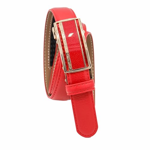 Zerimar Gürtel Damen Dünn | Echt Leder | Jeansgürtel Damen | 24mm Breit | Verstellbar | Handgefertigt | Trinquethebel | 100% Piel Vacuno von Zerimar