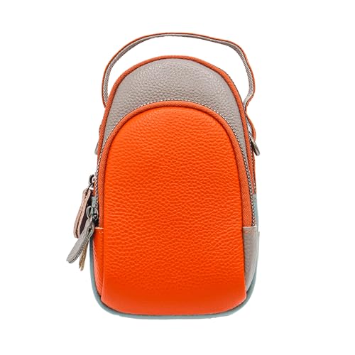 Zerimar Handtasche damen mittelgroß - Lässige Handtaschen - Damen Handtaschen - Umhängetaschen - Umhängetaschen - Größe: 19X10x9 cm - Farbe orange von Zerimar
