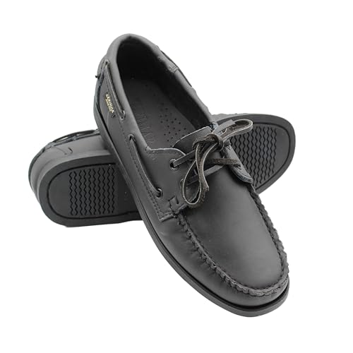 Zerimar Herren-Nautik-Mokassin aus Echtem Leder, Eleganter und Leichter Freizeitschuh für den Täglichen oder Formellen Gebrauch, Moderner und Bequemer Schuh mit, Farbe Schwarz, Größe 42. Zerimar Herren-Nautik-Mokassin aus Echtem Leder, Eleganter und Leichter Freizeitschuh für den Täglichen oder Formellen Gebrauch, Moderner und Bequemer Schuh mit, Farbe Schwarz, Größe 42. von Zerimar