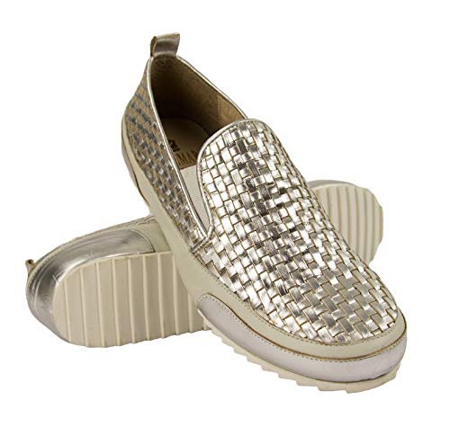 Zerimar Schuhe Damen Leder | Schuhe Damen Leder Schnürsenkel | Schuhe Ohne Schnürsenkel | Slip On Sneaker Ohne Schnürsenkel von Zerimar
