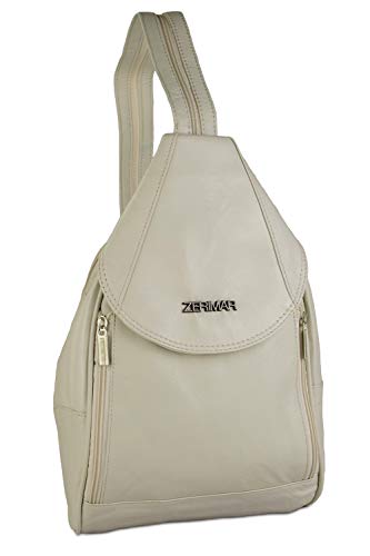 Zerimar Tasche die Zum Leder | Rucksack Wird | Rucksack Handtasche | Leder Handtasche | Leder Daypack Damen Elegant | Rucksack Damen | Casula Handtaschen Damen von Zerimar