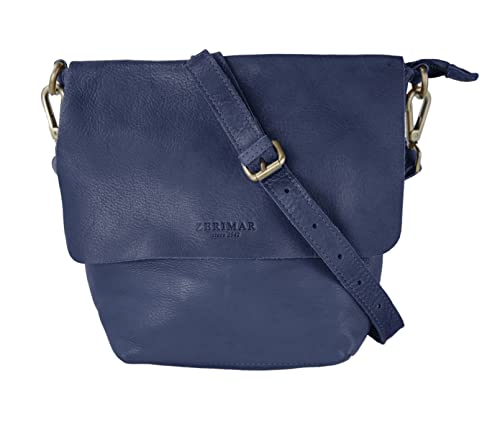 Zerimar Umhängetasche | Freizeittaschen für Damen | Schultertasche aus Leder | Schultertasche aus Leder | Damen Ledertaschen | ABMESSUNGEN: 23x24 cm von Zerimar