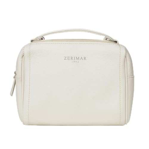 Zerimar Umhängetasche aus echtem Leder | Umhängetasche für Damen | lässige Umhängetasche | Maße 18 x 11 x 22 cm, Polar von Zerimar