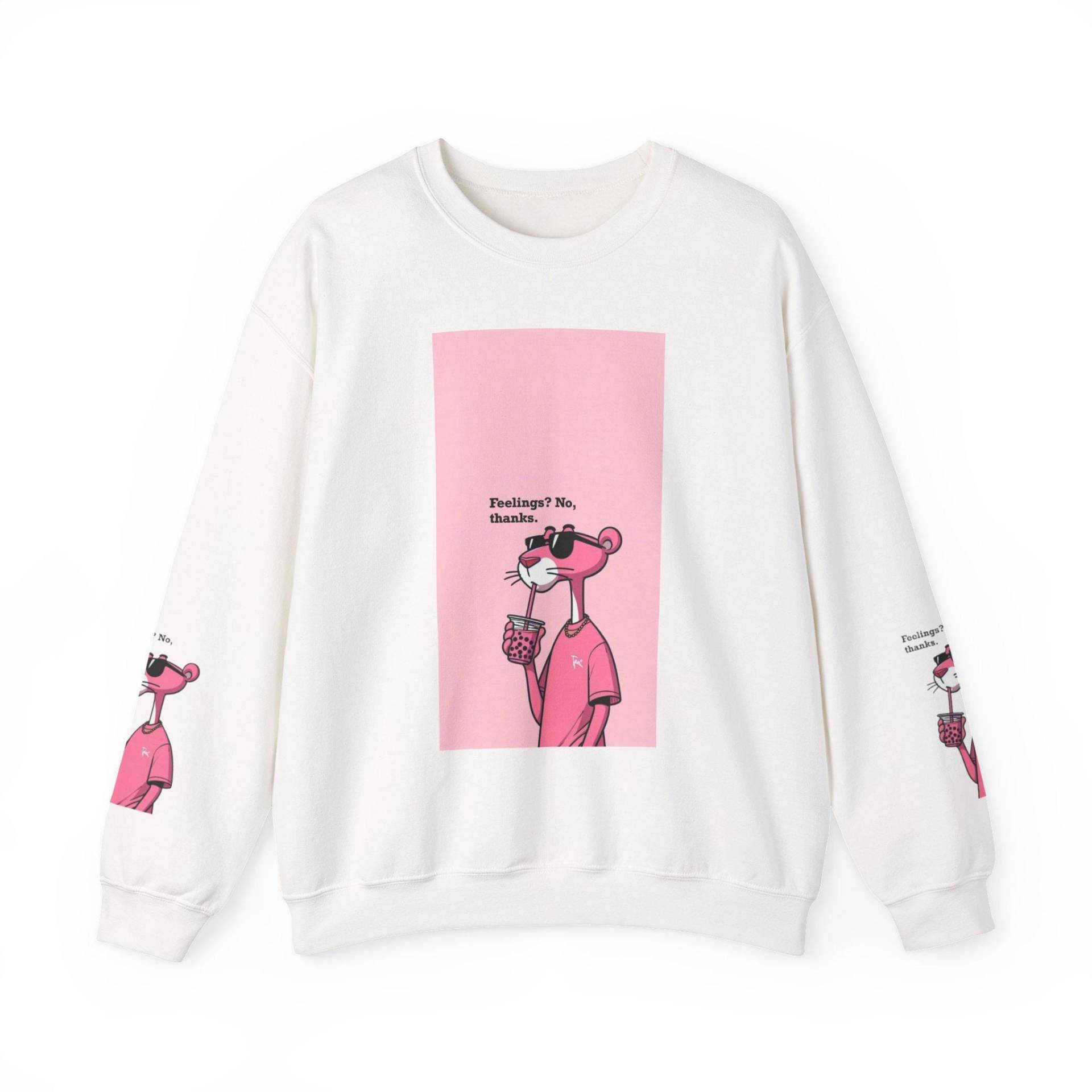 Pink Panther Crewneck Sweatshirt - Cozy Unisex Pullover With Fun Design, Gift For Her, Lounge Wear, Movie Night, Casual Style Pink Panther Crewneck Sweatshirt - Cozy Unisex Pullover With Fun Design, Gift For Her, Lounge Wear, Movie Night, Casual Style von Zeriq