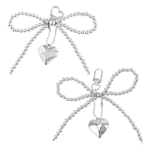 Zernblend 2 Set Perlenschleifen Tassel Schlüsselanhänger, Geschenke Für Frauen, Geschenk Für Frauen, Geschenke Für Mama, Geschenk Freundin von Zernblend