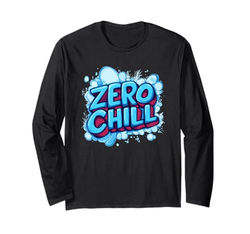 Awesome Zero Chill Statement Emblem für Jungen und Mädchen Langarmshirt Awesome Zero Chill Statement Emblem für Jungen und Mädchen Langarmshirt von Zero Chill Outfit