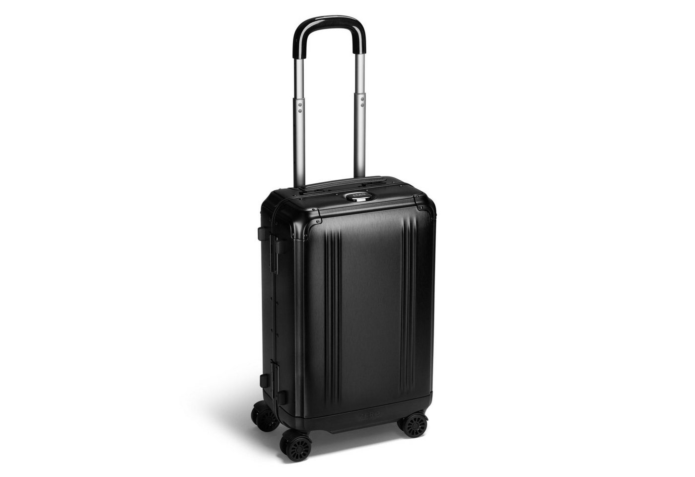 Zero Halliburton Handgepäck-Trolley Pursuit Aluminium, 4 Rollen, Aluminium von Zero Halliburton