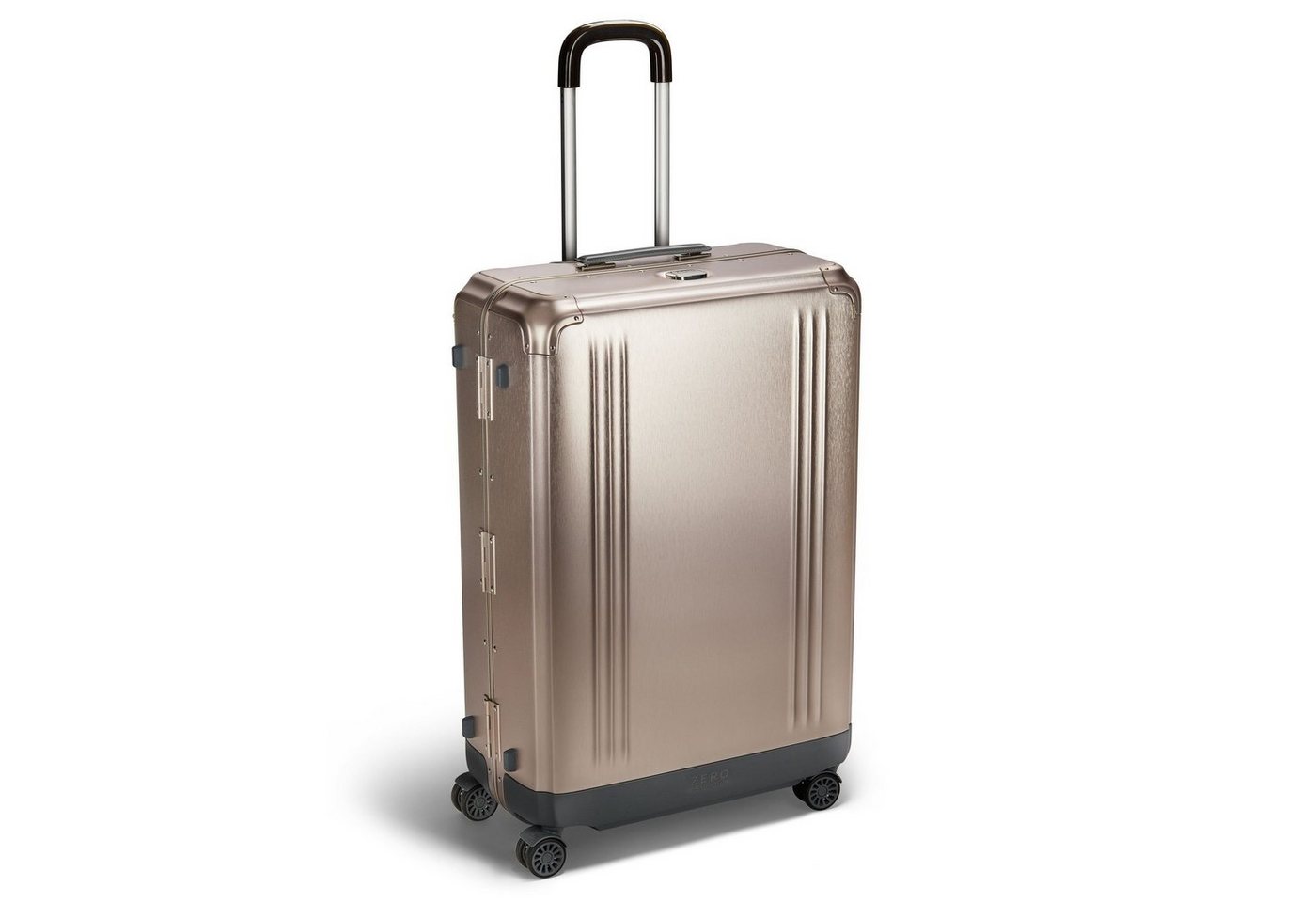 Zero Halliburton Hartschalen-Trolley Pursuit Aluminium, 4 Rollen, Aluminium von Zero Halliburton