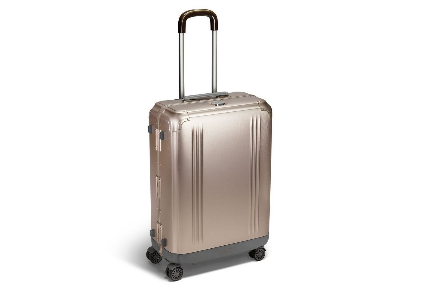 Zero Halliburton Hartschalen-Trolley Pursuit Aluminium, 4 Rollen, Aluminium von Zero Halliburton