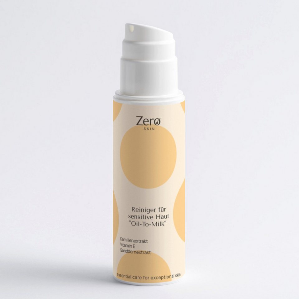 Zero Skin Gesichts-Reinigungsmilch Reiniger für sensitive Haut "Oil-To-Milk" - 150 ml von Zero Skin
