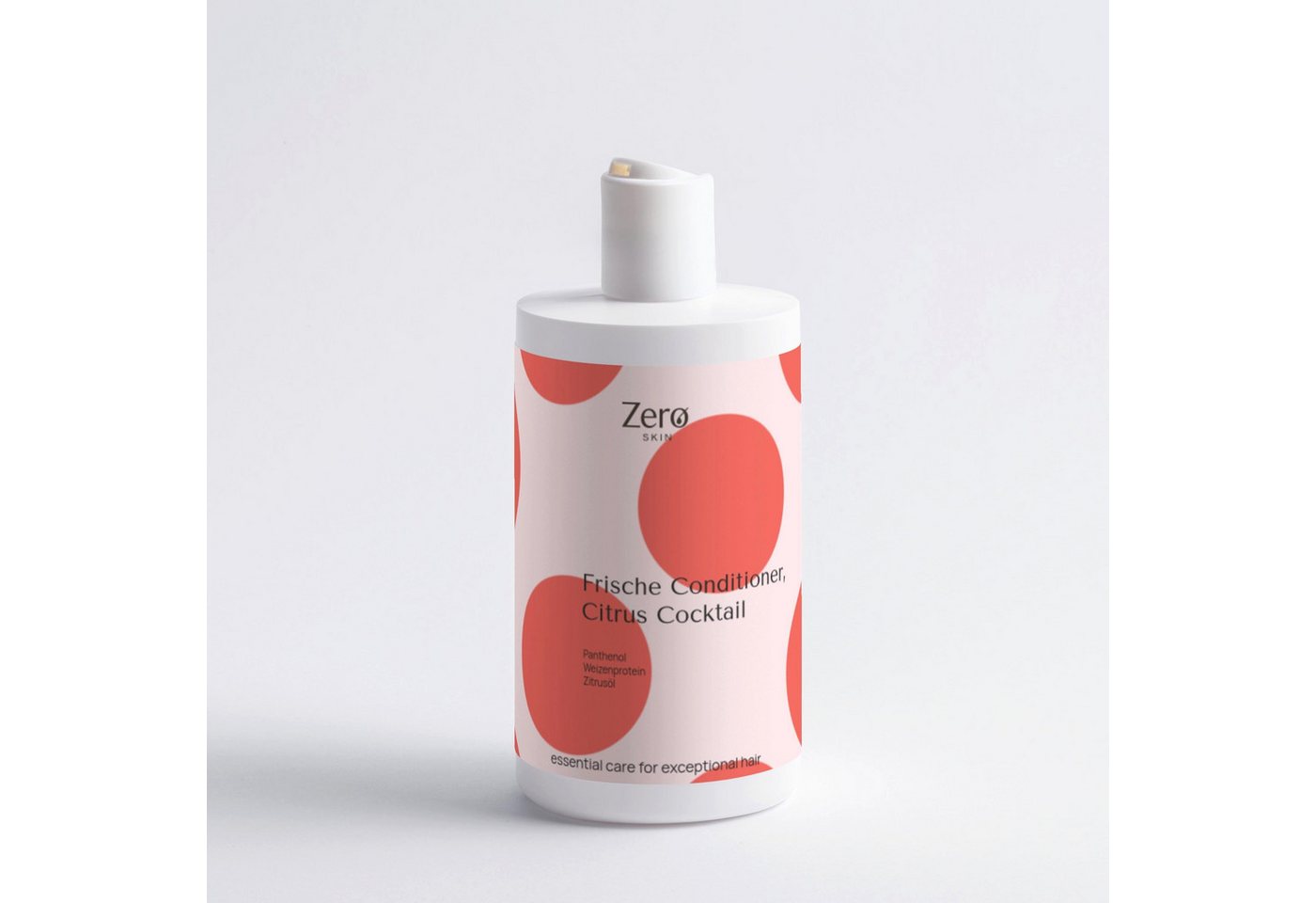 Zero Skin Haarspülung Frische Conditioner, Citrus Cocktail - 370 ml, Vegan & nachhaltig von Zero Skin