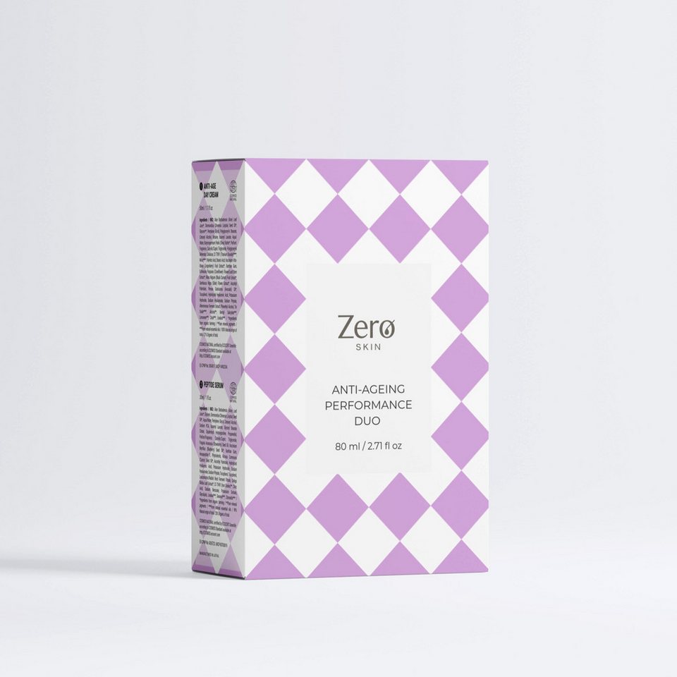 Zero Skin Hautpflege-Set Anti-Ageing Performance Duo - 80 ml von Zero Skin