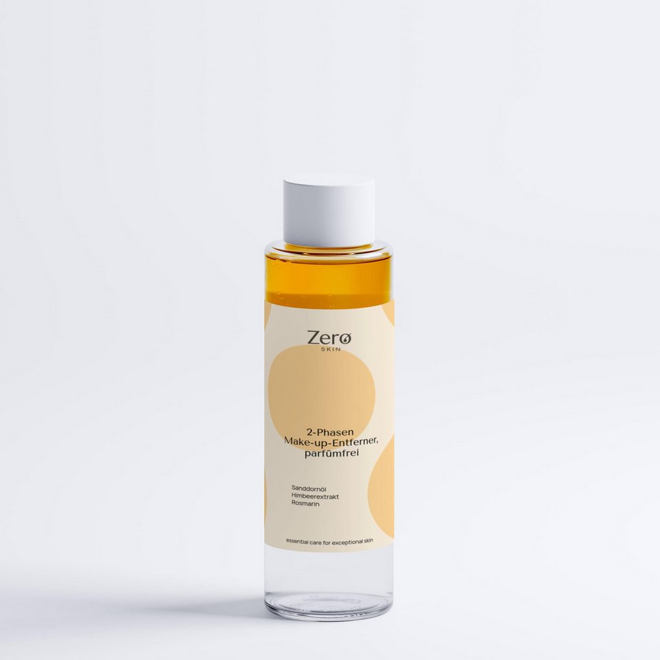 Zero Skin Make-up-Entferner 2-Phasen Make-up-Entferner, parfümfrei - 100 ml von Zero Skin