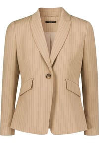 Damen Nadelstreifen Blazer mit Knopf von Zero