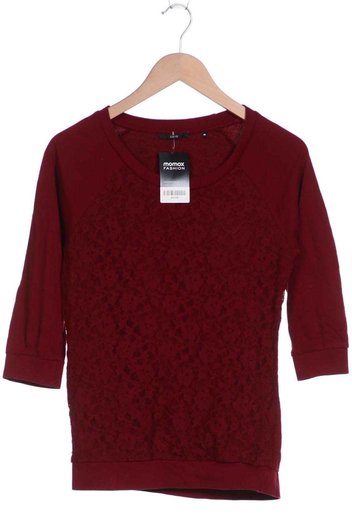 ZERO Damen Langarmshirt, bordeaux von Zero