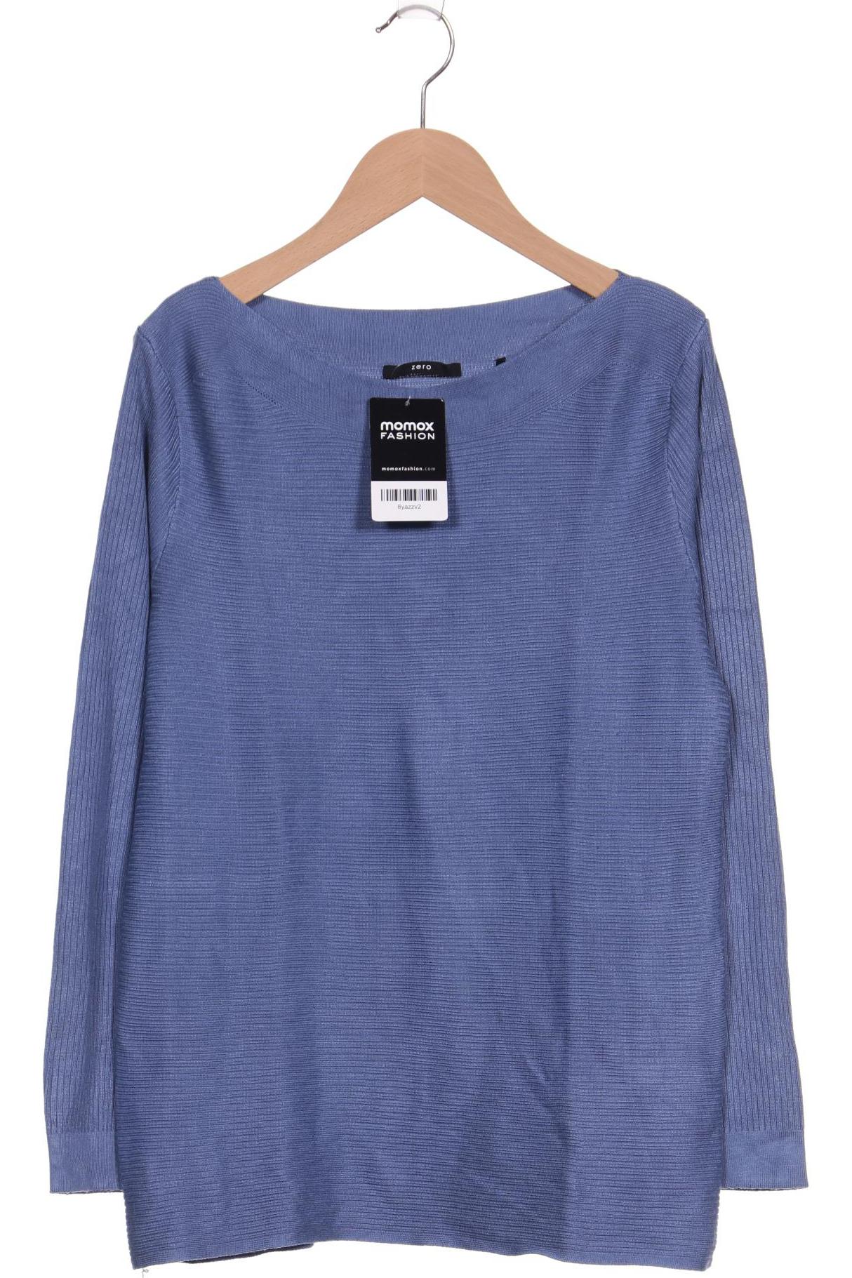 ZERO Damen Pullover, blau von Zero